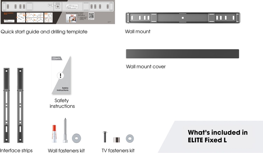 Vogel's ELITE TVM 5605 | Vaste tv-beugel | 40-100"  17